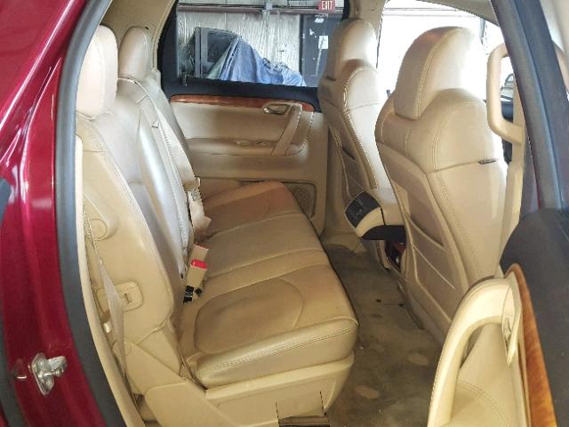 5GZER33748J215102 - 2008 SATURN OUTLOOK XR წითელი ფოტო 6