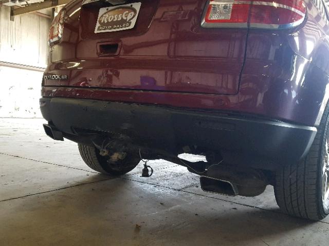 5GZER33748J215102 - 2008 SATURN OUTLOOK XR წითელი ფოტო 9