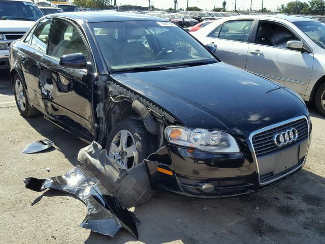 WAUAF78E96A229126 - 2006 AUDI A4 2 BLACK photo 1