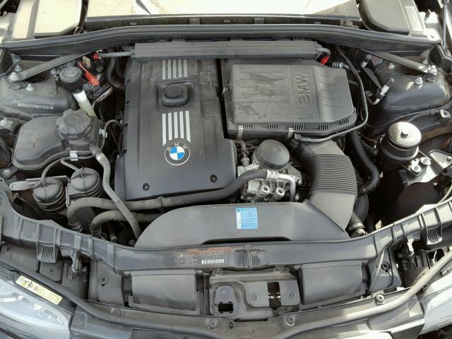 WBAUC73598VF25324 - 2008 BMW 135 I BLACK photo 7