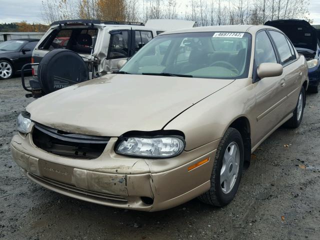 1G1NE52J21M666550 - 2001 CHEVROLET MALIBU LS TAN photo 2