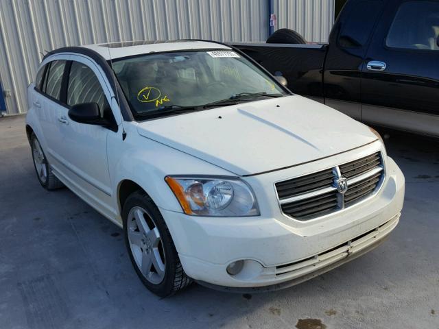 1B3HB78K07D159052 - 2007 DODGE CALIBER WHITE photo 1