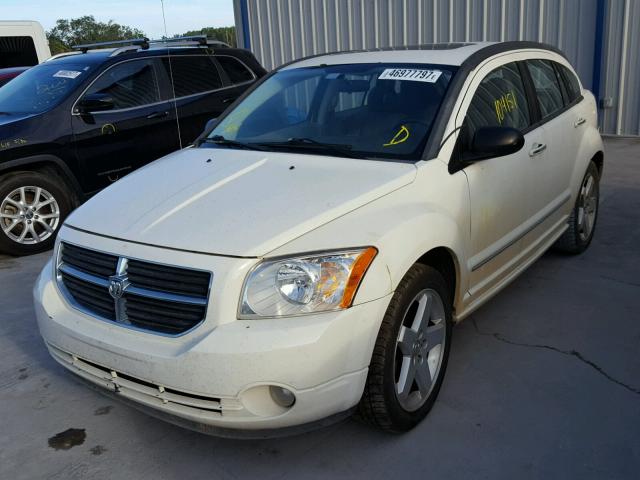 1B3HB78K07D159052 - 2007 DODGE CALIBER WHITE photo 2