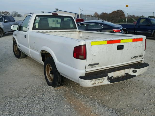 1GCCS14W7Y8204674 - 2000 CHEVROLET S TRUCK S1 WHITE photo 3