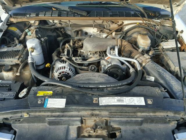 1GCCS14W7Y8204674 - 2000 CHEVROLET S TRUCK S1 WHITE photo 7