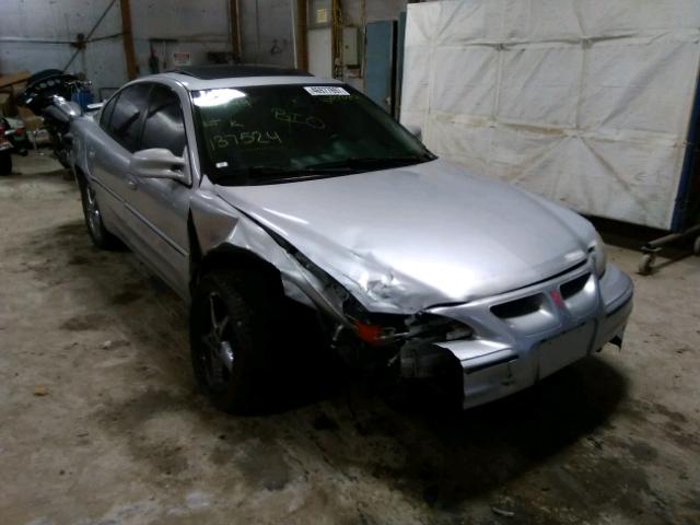 1G2NV52E21C137524 - 2001 PONTIAC GRAND AM SILVER photo 1