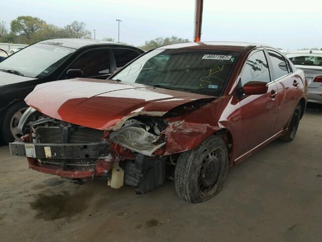 4A32B3FF6BE015511 - 2011 MITSUBISHI GALANT ES RED photo 2