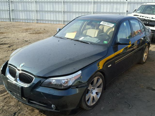 WBANA73505B817867 - 2005 BMW 530 I GREEN photo 2