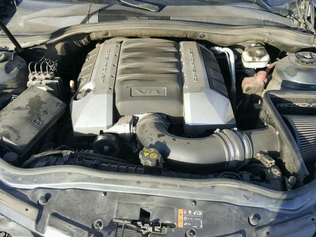 2G1FS1EW5B9180651 - 2011 CHEVROLET CAMARO SS Grafito foto 7