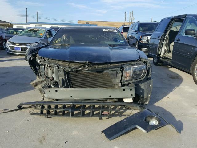 2G1FS1EW5B9180651 - 2011 CHEVROLET CAMARO SS Grafito foto 9