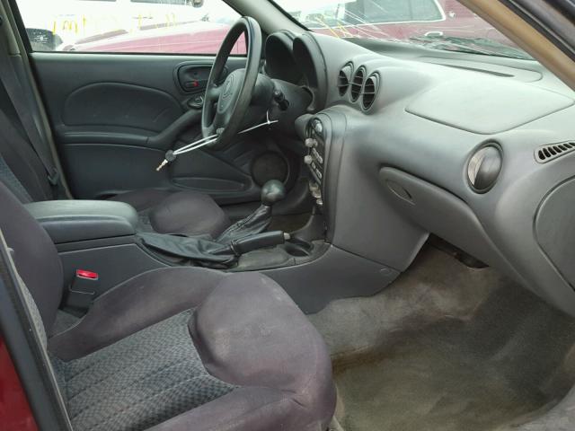 1G2NE52F64C225926 - 2004 PONTIAC GRAND AM S 红色 照片 5