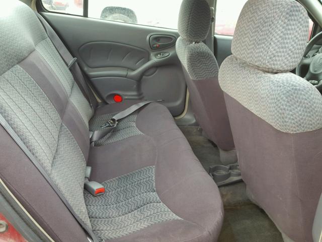 1G2NE52F64C225926 - 2004 PONTIAC GRAND AM S 红色 照片 6