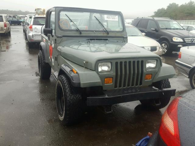 1J4FY19P4PP203056 - 1993 JEEP WRANGLER / GREEN photo 10