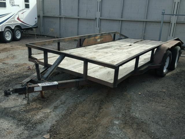 5GVFU16241W000434 - 2007 MISC TRAILER Siyah fotoğraf 2