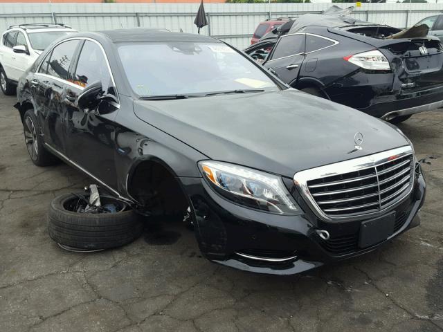 WDDUG6DBXHA290738 - 2017 MERCEDES-BENZ S 550E BLACK photo 1