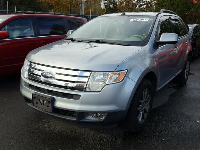 2FMDK38C57BB55112 - 2007 FORD EDGE SEL SILVER photo 2