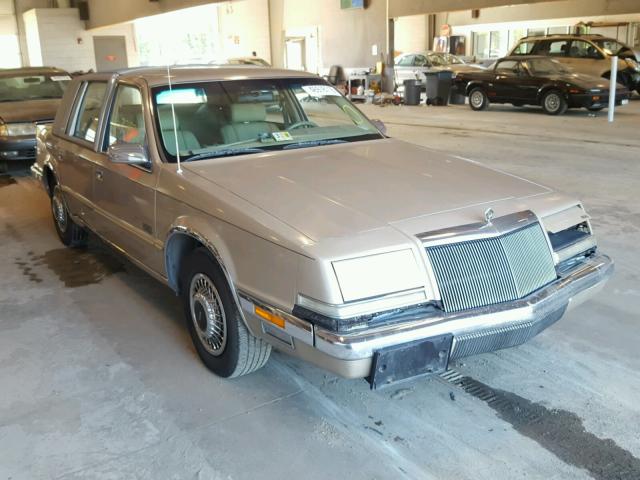 1C3XV56L4ND791989 - 1992 CHRYSLER IMPERIAL GRAY photo 1