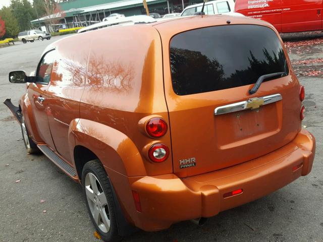 3GCDA05PX8S637745 - 2008 CHEVROLET HHR PANEL ORANGE photo 3