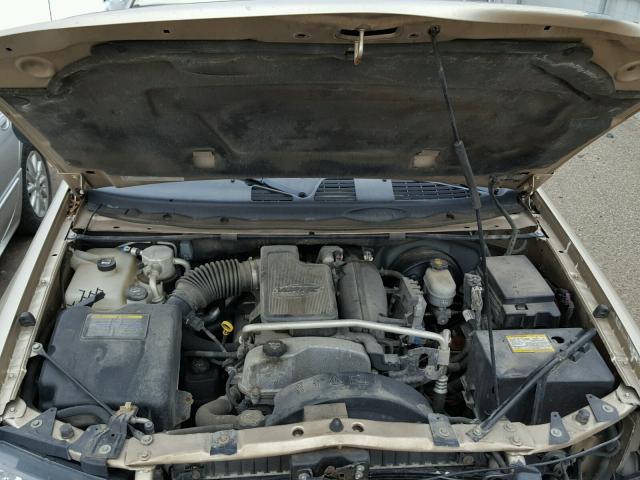 1GNET16S266165668 - 2006 CHEVROLET TRAILBLAZE GOLD photo 7