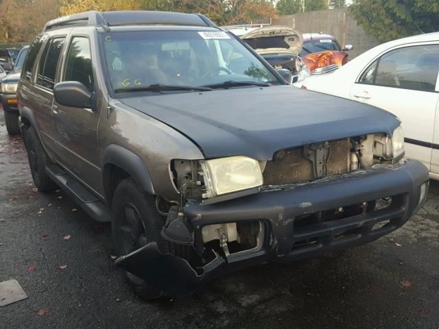 JN8DR09YX2W736156 - 2002 NISSAN PATHFINDER BROWN photo 1