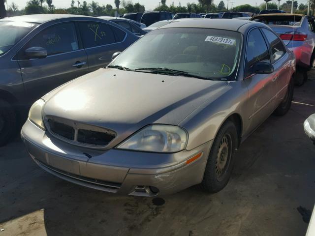 1MEFM50U94A600965 - 2004 MERCURY SABLE GS BEIGE photo 2