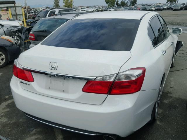 1HGCR2F78FA183459 - 2015 HONDA ACCORD EX WHITE photo 4