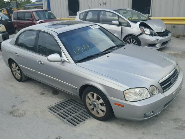 KNAGD128765456663 - 2006 KIA OPTIMA LX SILVER photo 1