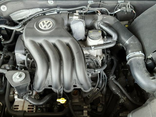 3VW2K7AJ2EM307125 - 2014 VOLKSWAGEN JETTA BASE BLUE photo 7