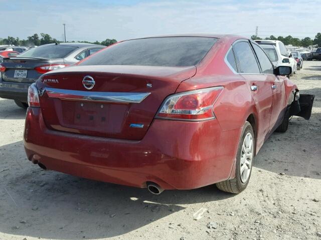 1N4AL3AP8EN370234 - 2014 NISSAN ALTIMA 2.5 RED photo 4