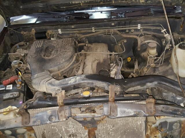 1N6SD11S0TC343491 - 1996 NISSAN TRUCK BASE BLACK photo 7