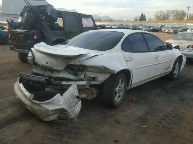 1G2WK52J62F258681 - 2002 PONTIAC GRAND PRIX WHITE photo 4