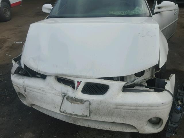 1G2WK52J62F258681 - 2002 PONTIAC GRAND PRIX WHITE photo 7