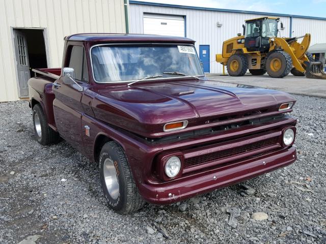 4C144A101257 - 1964 CHEVROLET PICK UP BURGUNDY photo 1