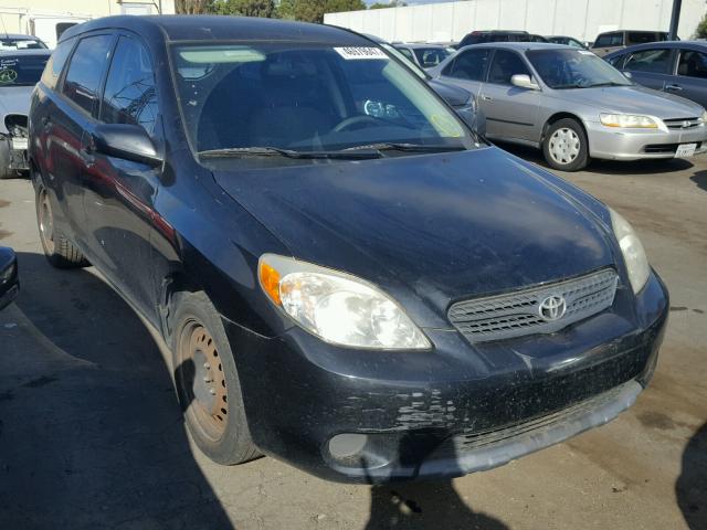 2T1KR32E87C640322 - 2007 TOYOTA MATRIX BLACK photo 1