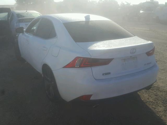 JTHBA1D2XG5024664 - 2016 LEXUS IS 200T WHITE photo 3