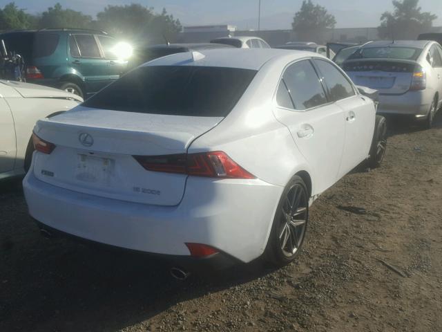 JTHBA1D2XG5024664 - 2016 LEXUS IS 200T WHITE photo 4