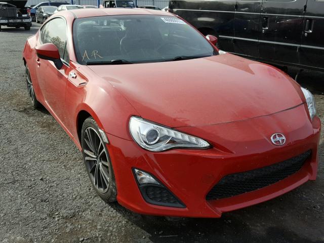 JF1ZNAA11F9700884 - 2015 TOYOTA SCION FR-S წითელი ფოტო 1