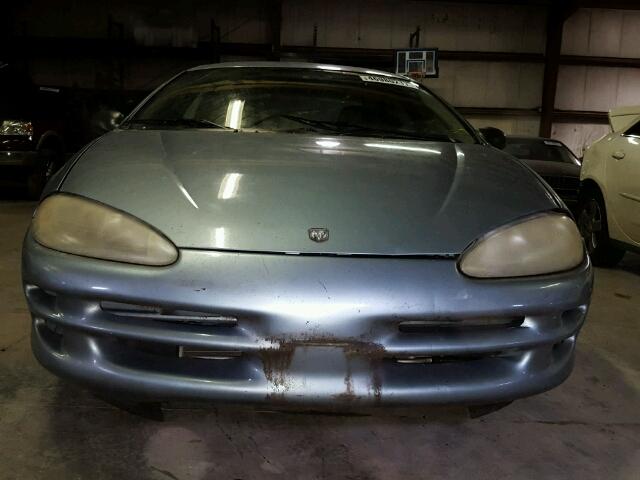 2B3HD46R34H678779 - 2004 DODGE INTREPID S BLUE photo 9