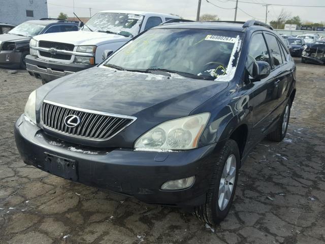 JTJHA31U940002450 - 2004 LEXUS RX 330 CHARCOAL photo 2