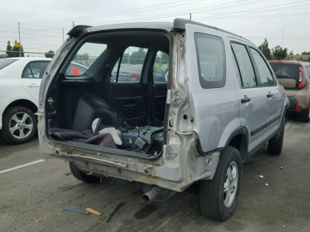 JHLRD78413C020906 - 2003 HONDA CR-V SILVER photo 4