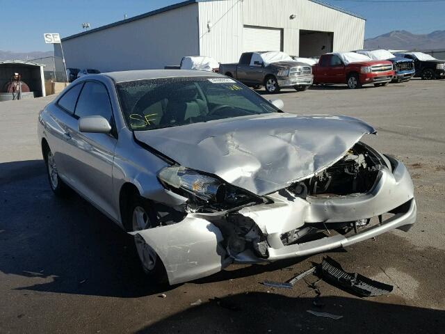 4T1CE38P34U835280 - 2004 TOYOTA CAMRY SOLA SILVER photo 1