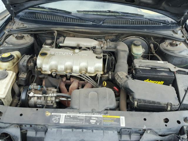 1G8ZH5283WZ243574 - 1998 SATURN SL1 GREEN photo 7