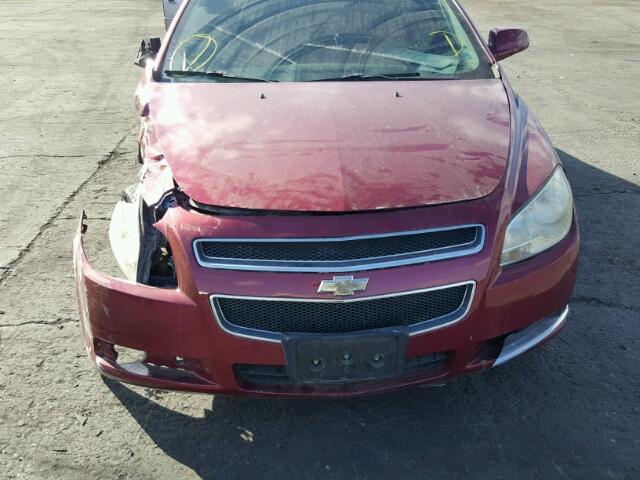 1G1ZJ57718F216803 - 2008 CHEVROLET MALIBU 2LT RED photo 10