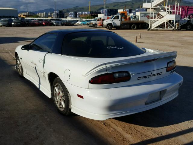 2G1FP22G622167954 - 2002 CHEVROLET CAMARO Z28 WHITE photo 3