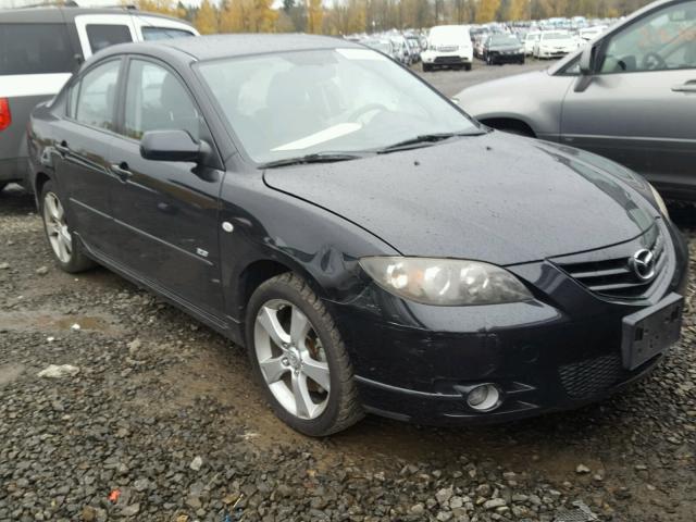 JM1BK323651222104 - 2005 MAZDA 3 S BLACK photo 1