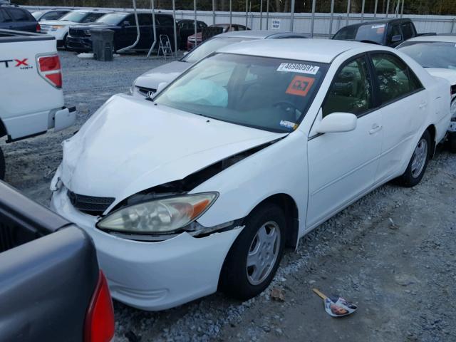 4T1BF32K23U038135 - 2003 TOYOTA CAMRY LE WHITE photo 2