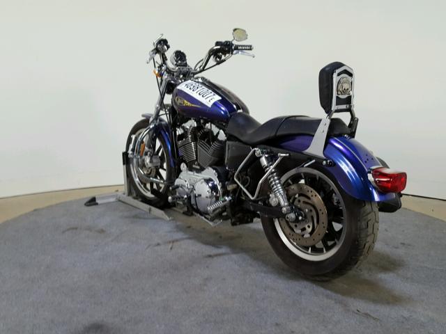 1HD1CX3199K421806 - 2009 HARLEY-DAVIDSON XL1200 L BLUE photo 6