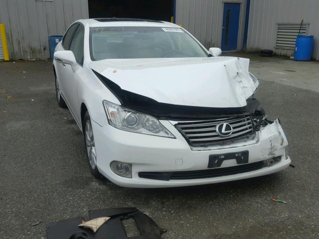 JTHBK1EG2A2407417 - 2010 LEXUS ES 350 WHITE photo 1