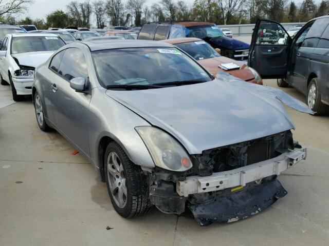 JNKCV54E84M303140 - 2004 INFINITI G35 GRAY photo 1