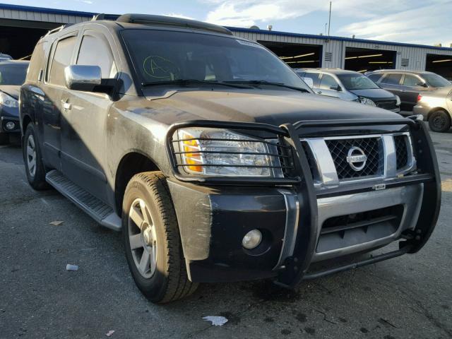 5N1AA08B04N733385 - 2004 NISSAN ARMADA SE BLACK photo 1